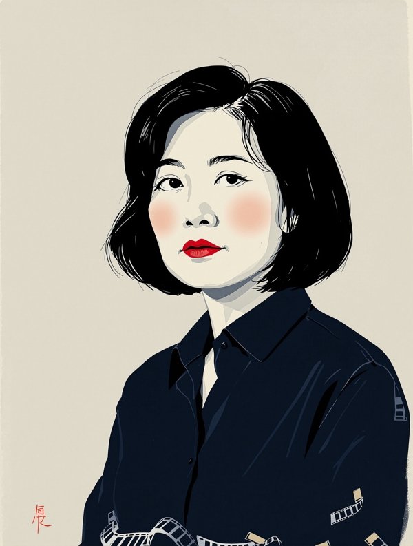 剪辑师 杜媛 肖像